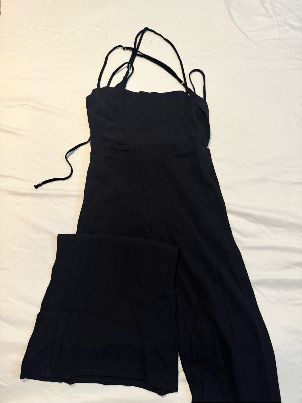 Black Strappy Jumpsuit